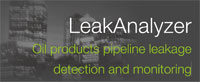 LeakAnalyzer - Oil products pipeline leakage detection and monitoring